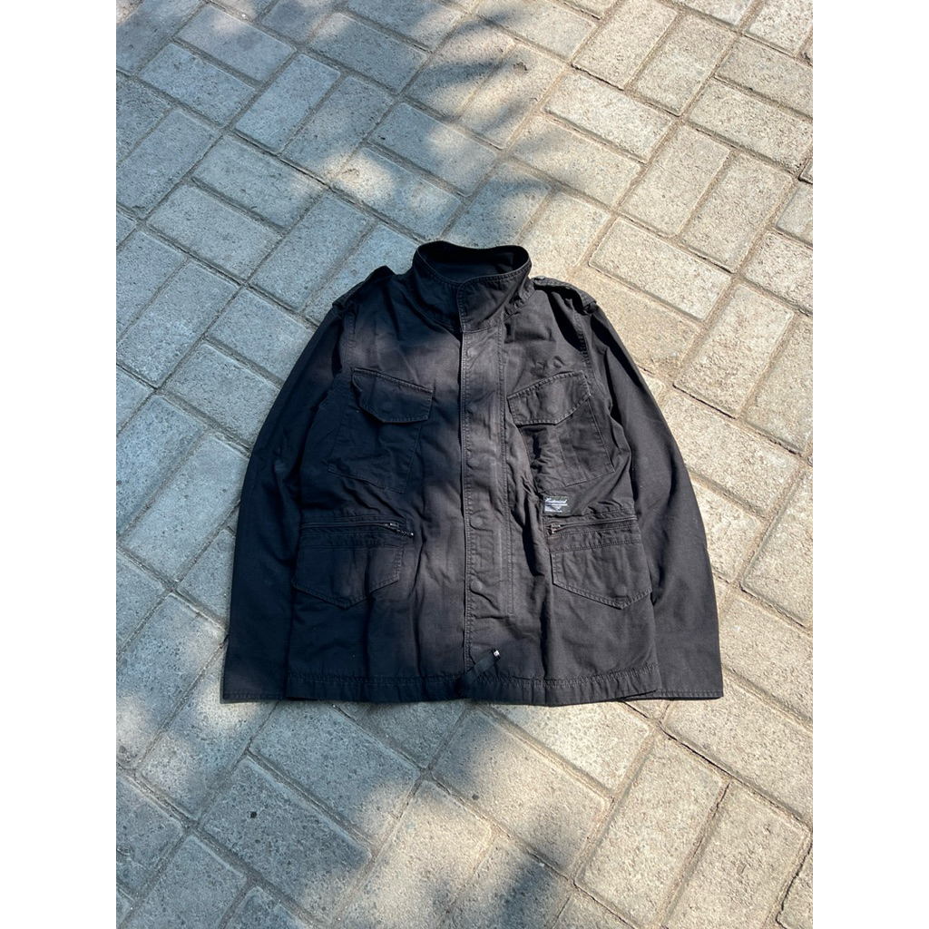 neighborhood military jacket lined parka