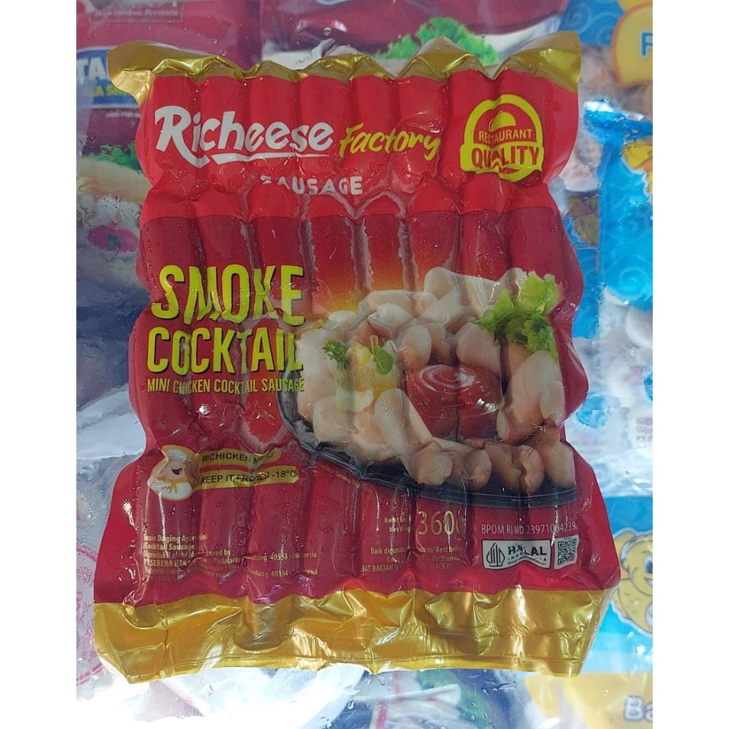 

Richeese Smoke Cocktail sosis ayam 360 gr