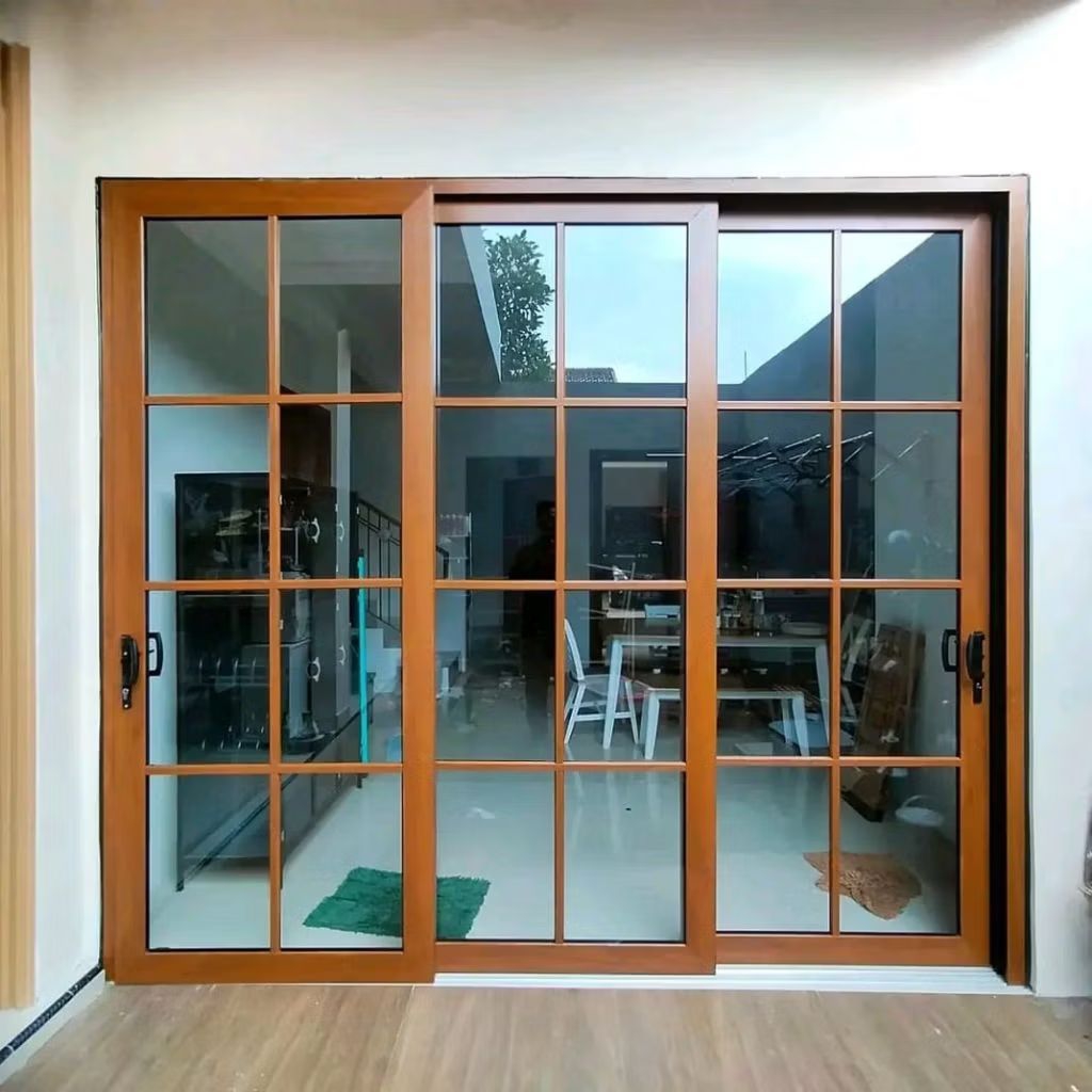 Pintu Sliding & Swing Urat Kayu