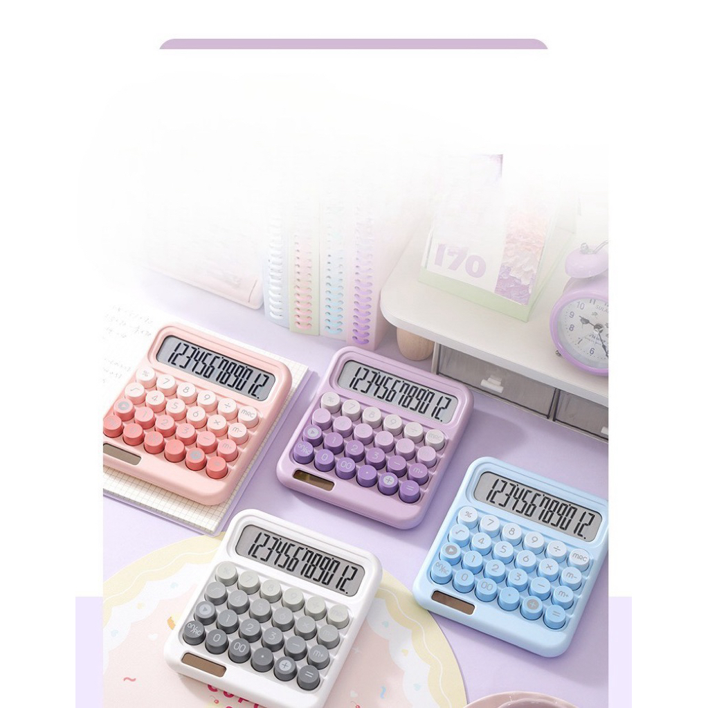 

Kalkulator Lucu Warna Pastel - Big Button Calculator Cute Portable untuk Pelajar & Mahasiswa