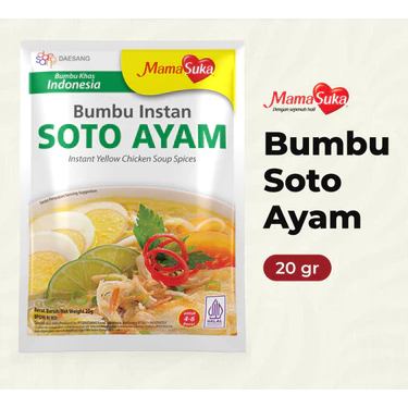 

MamaSuka Bumbu Soto Ayam 20 gr (1pcs)