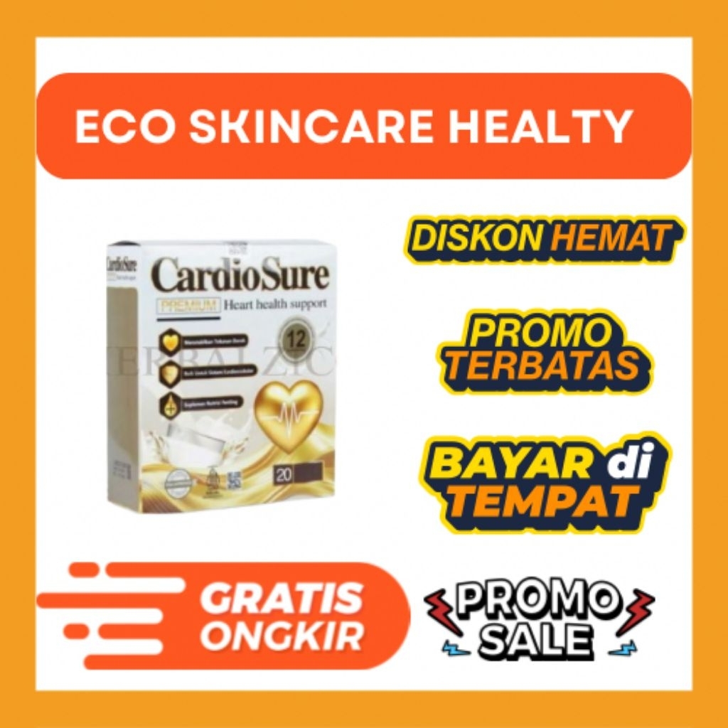 

1 BOX CARDIOSURE SUSU BUBUK HERBAL ALAMI MENSTABILKAN TEKANAN DARAH