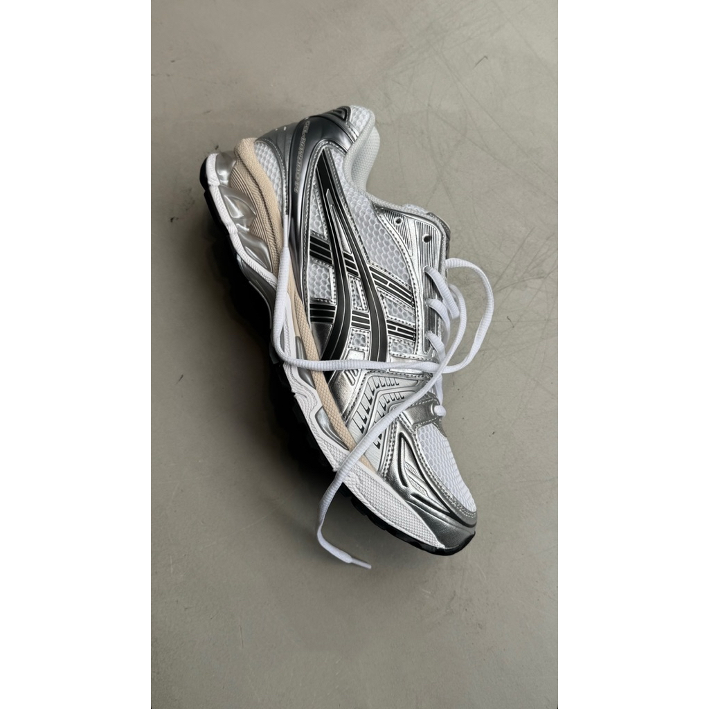 Asics Gel Kayano 14 White Graphite Grey like Jjjjound