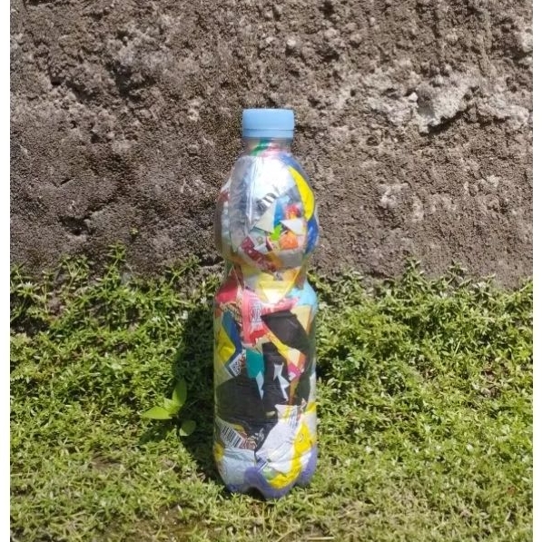 

Ekobrik botol le minerale | Ready Stok