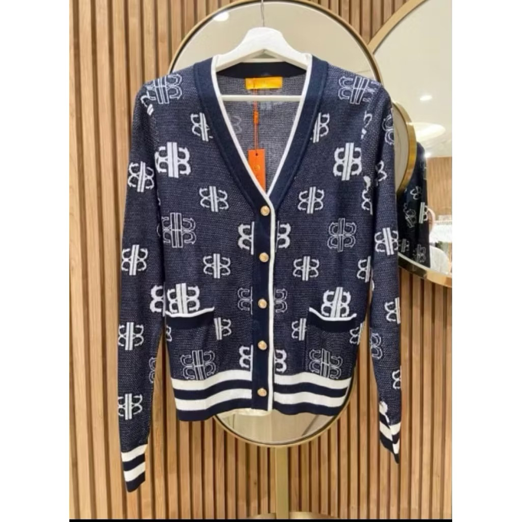 Nada puspita cardigan monogram