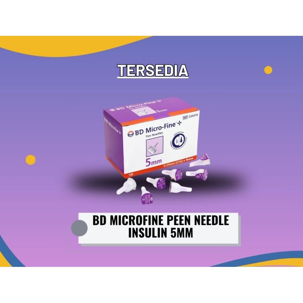 Jarum insulin BD 5 mm
