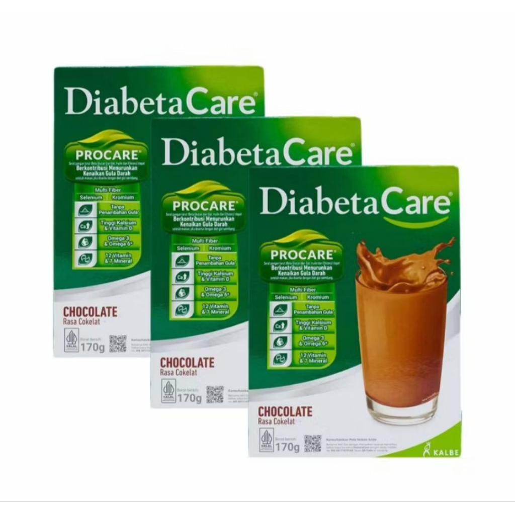 

Diabetacare coklat 170gr ( 3 pcs )