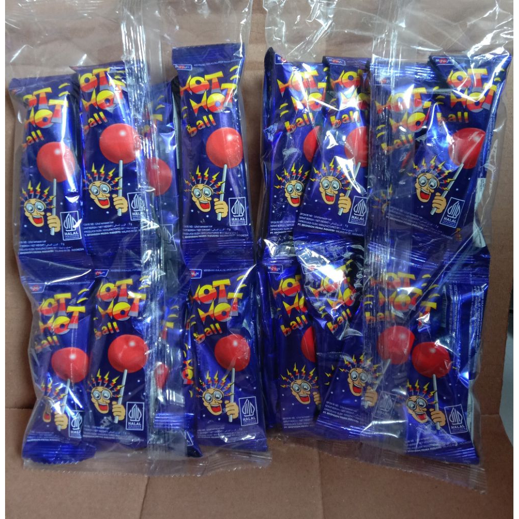 

PERMEN HOT-HOT BALL MANGGA / PENDEKAR BIRU 1 PACK ISI 16 PCS