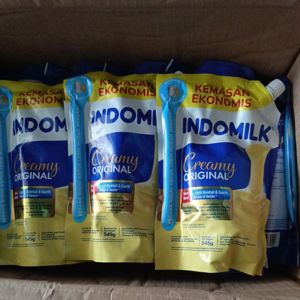 

Susu Indomilk original kemasan pouch 545 gram