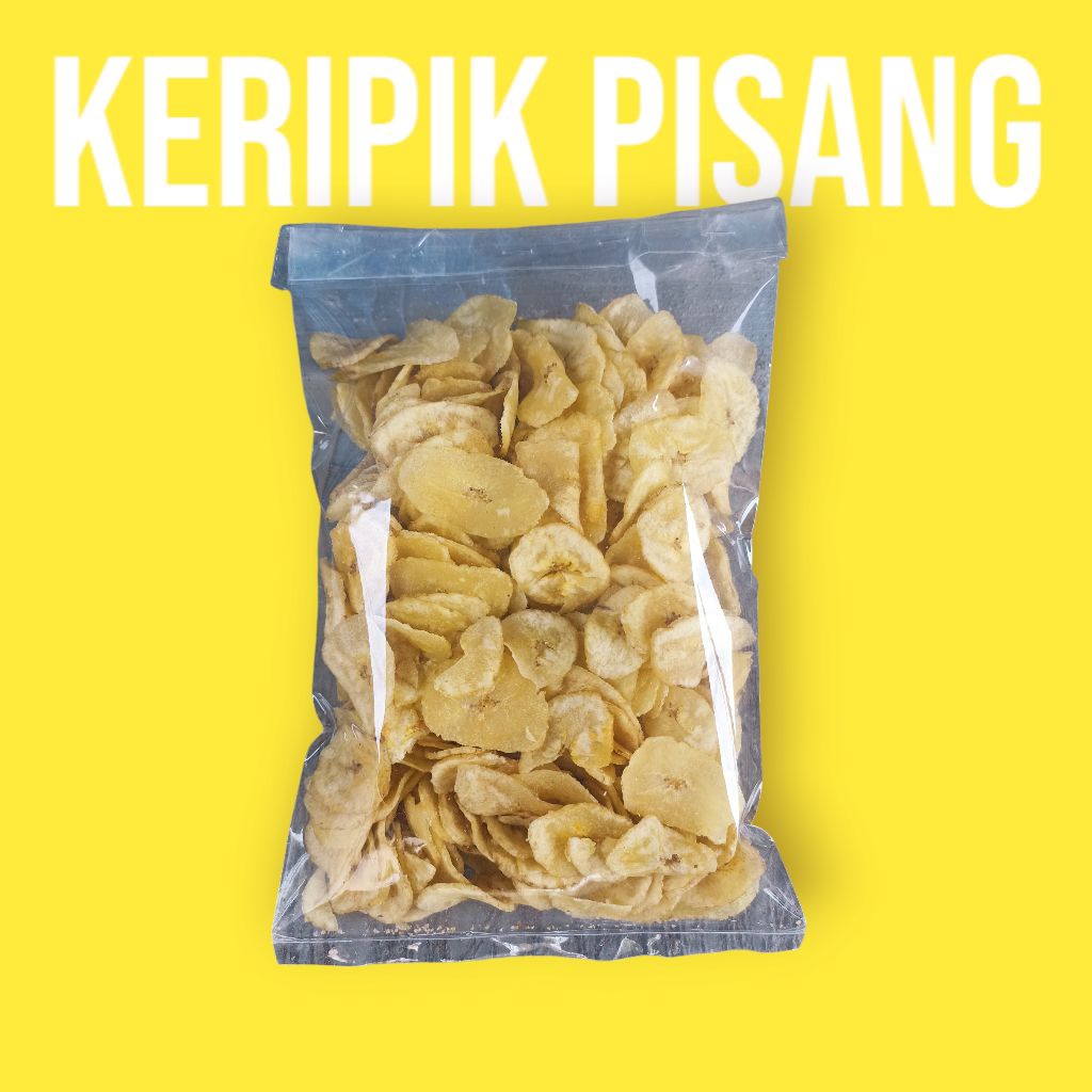 

COD Kripik pisang koin rasa Manis Gurih Asin 200 Gram