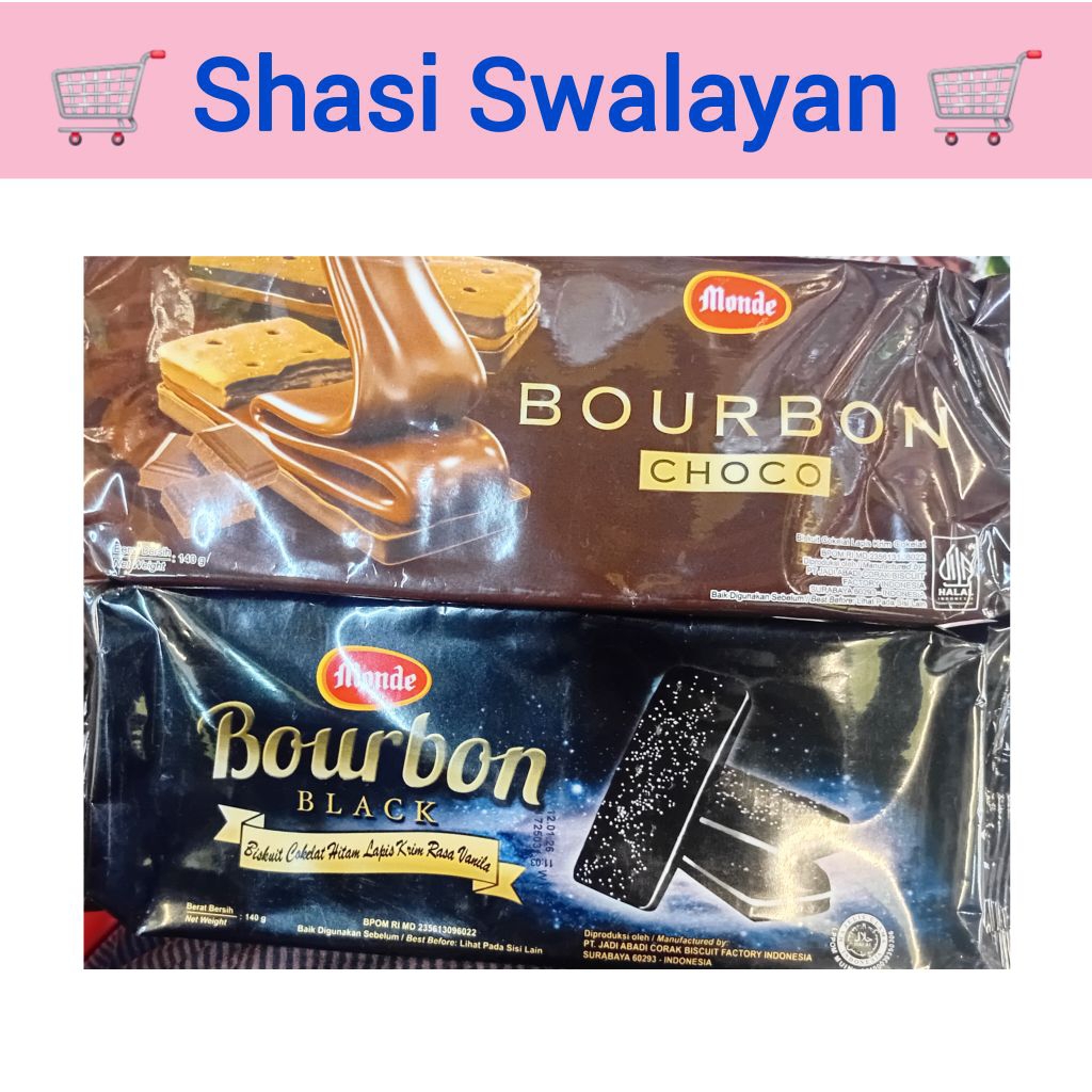 

MONDE Bourbon Choco/ Black 140 gram