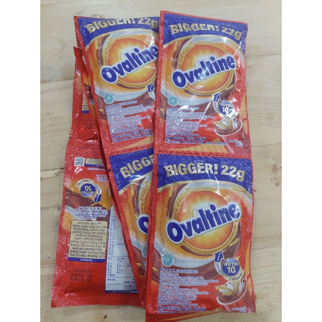 Ovaltine 1 renceng (10 Sachet)