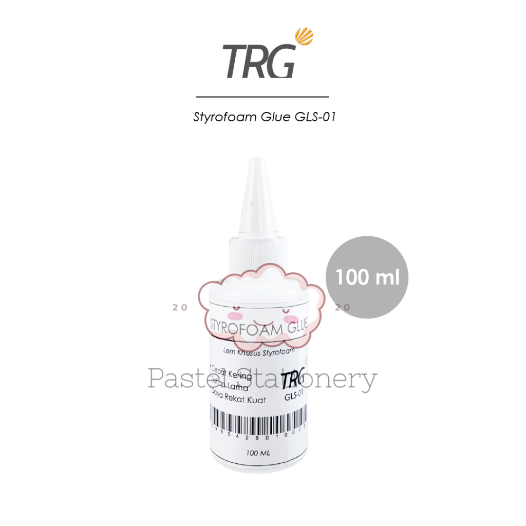 

TRG Styrofoam Glue 100ml GLS-01 - Lem Gabus Busa Stereofoam Kecil 100 ml TRG