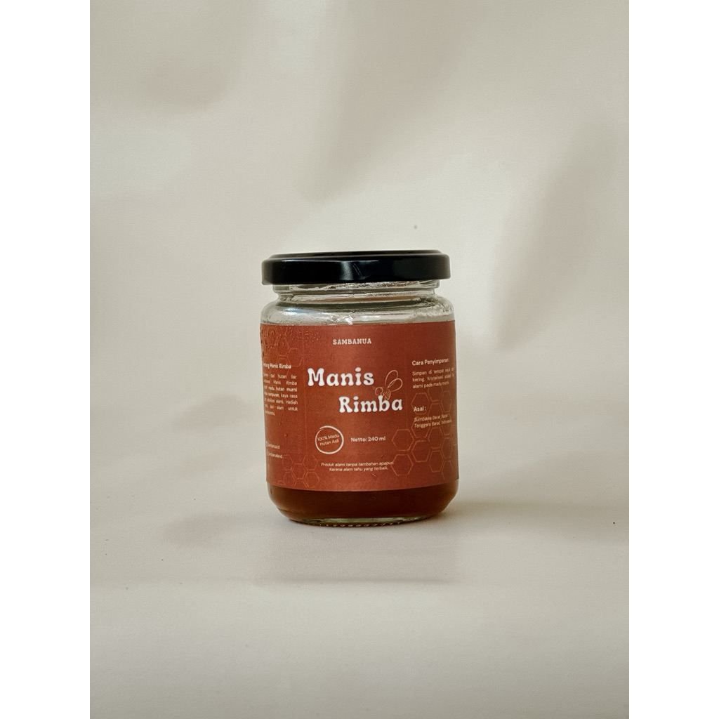 

Madu Hutan Sumbawa Murni 100% Ukuran 240ml
