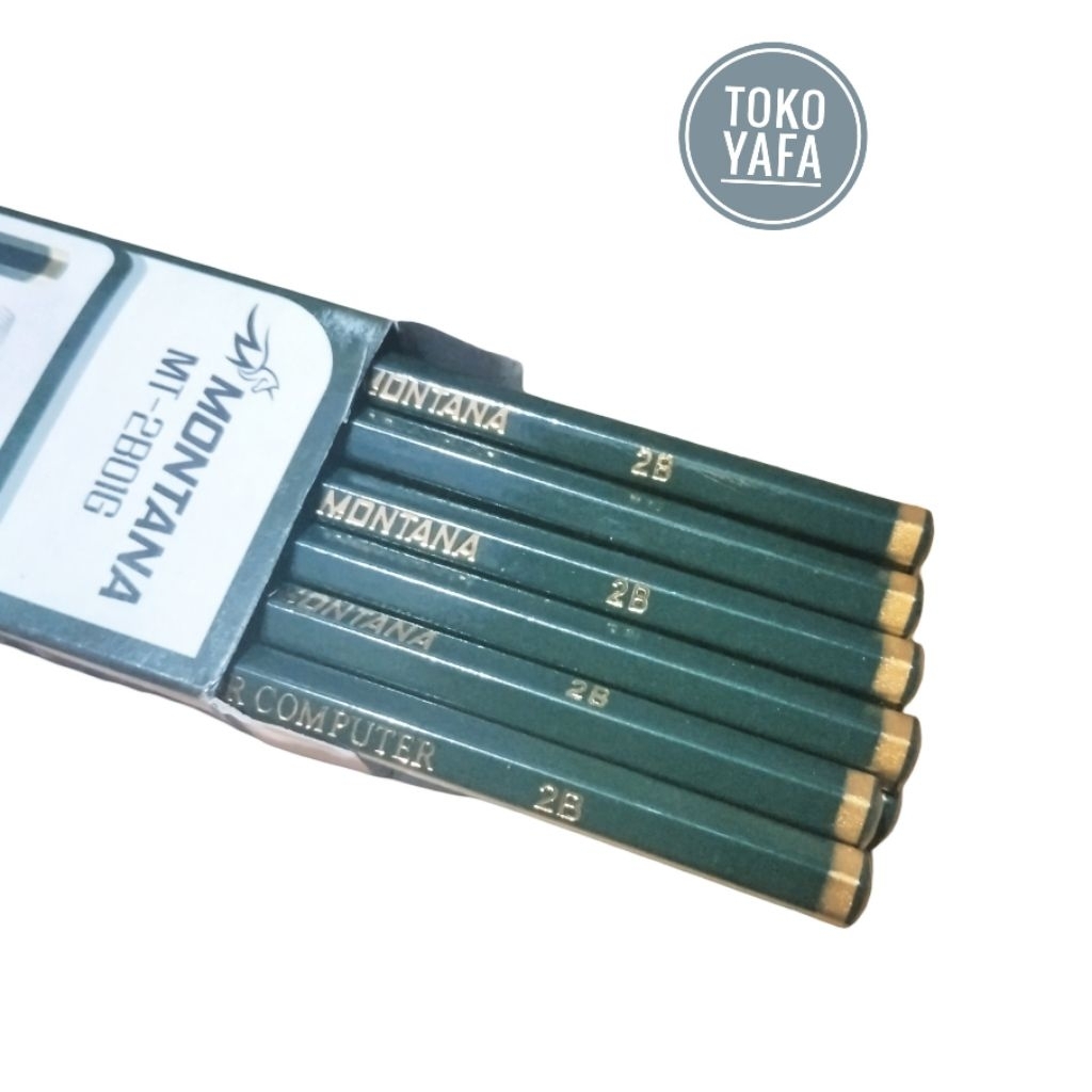 

12 PCS PENSIL M2000 HIJAU 2B HARGA 1 LUSIN