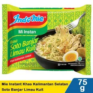 

Indomie Mie Instant Khas Kal-Sel Soto Bnjar Kuit 75G