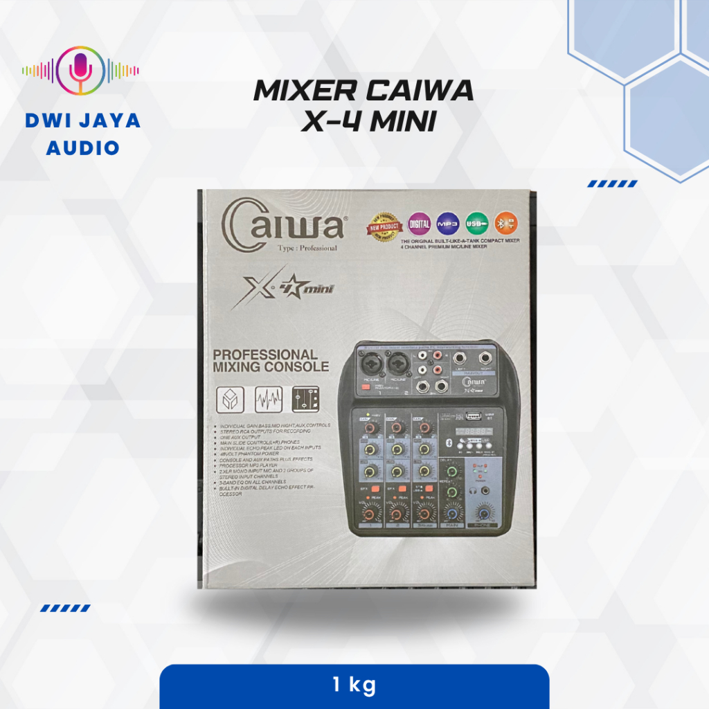 Mixer 4 Channel Caiwa X-4 Mini | Mikser 4 cenel