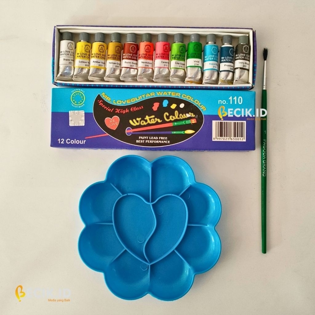 

+ BONUS: Cat Air GUITAR 12 Warna 110 – Water Colour Original