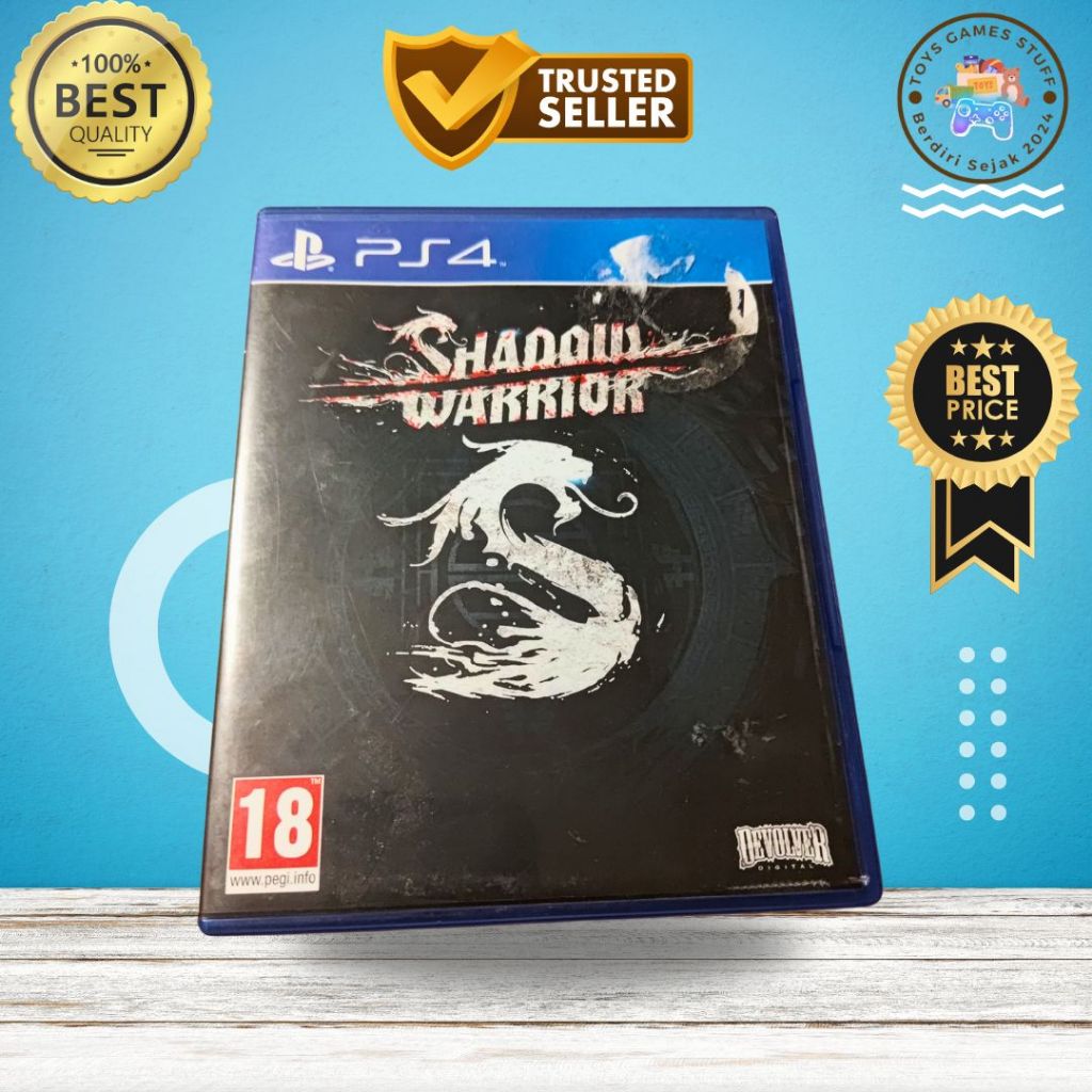 Game Shadow Warriors Playstation 4 Original Second Best Quality