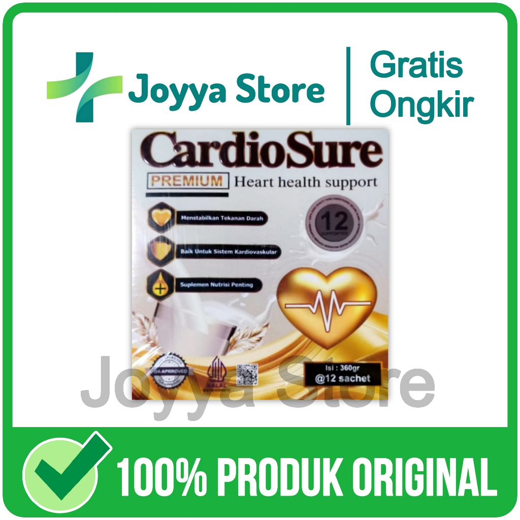 

Susu Cardiosure Membantu Atasi Hipertensi Darah Tinggi Kolesterol Dan Asam Urat Original Asli