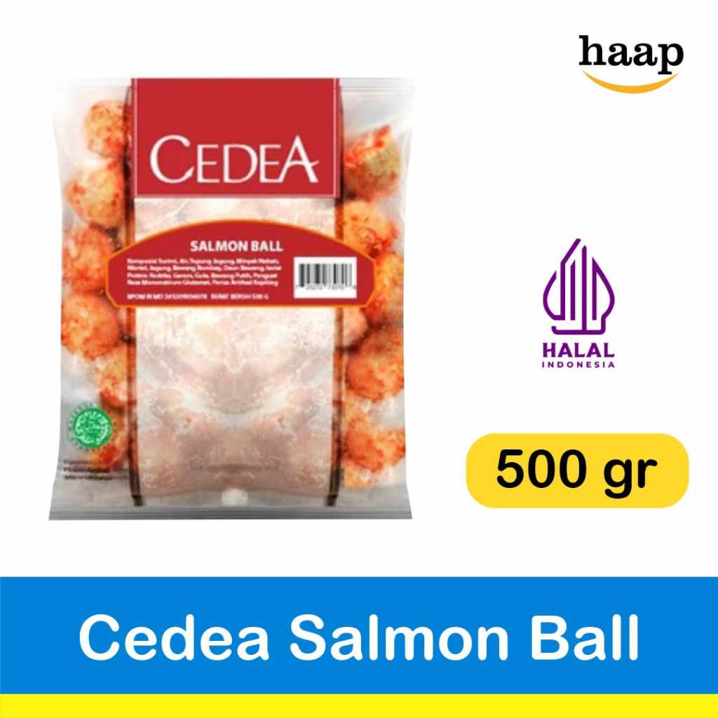 

Cedea Salmon Ball 500gr / Cedea Bola Salmon / Cedea Bakso Salmon