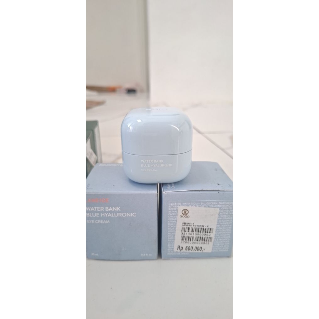 [ORIGINAL BPOM] LANEIGE WATERBANK HYALURONIC EYE CREAM 20ML