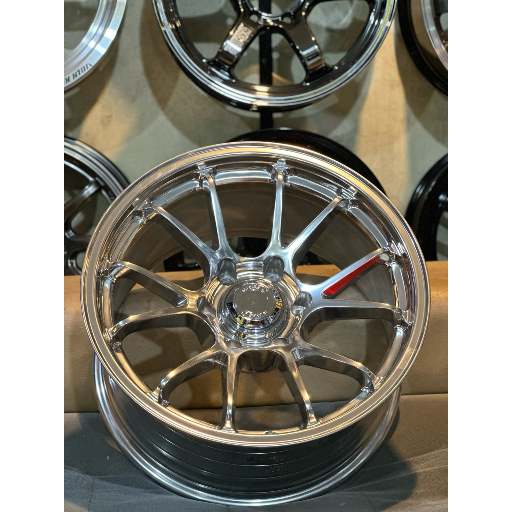 Velg Jf Nf Flow Forming Full Polis R18 Baru