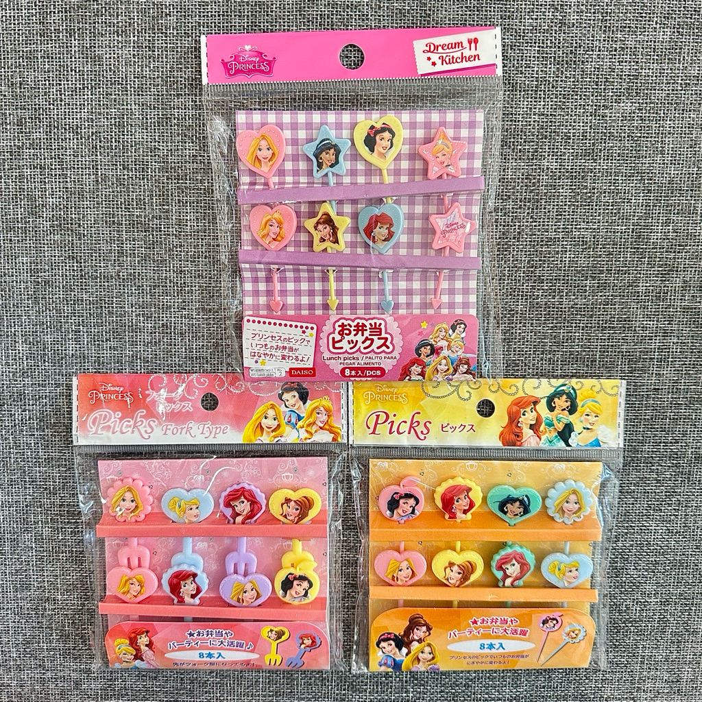 Tusukan Bento Disney Princess Food Pick