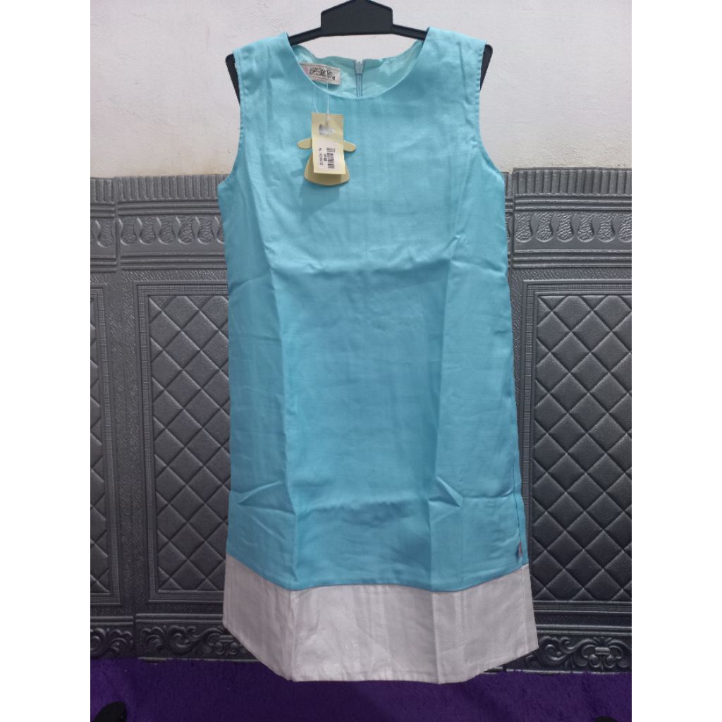 Dress Biru Muda