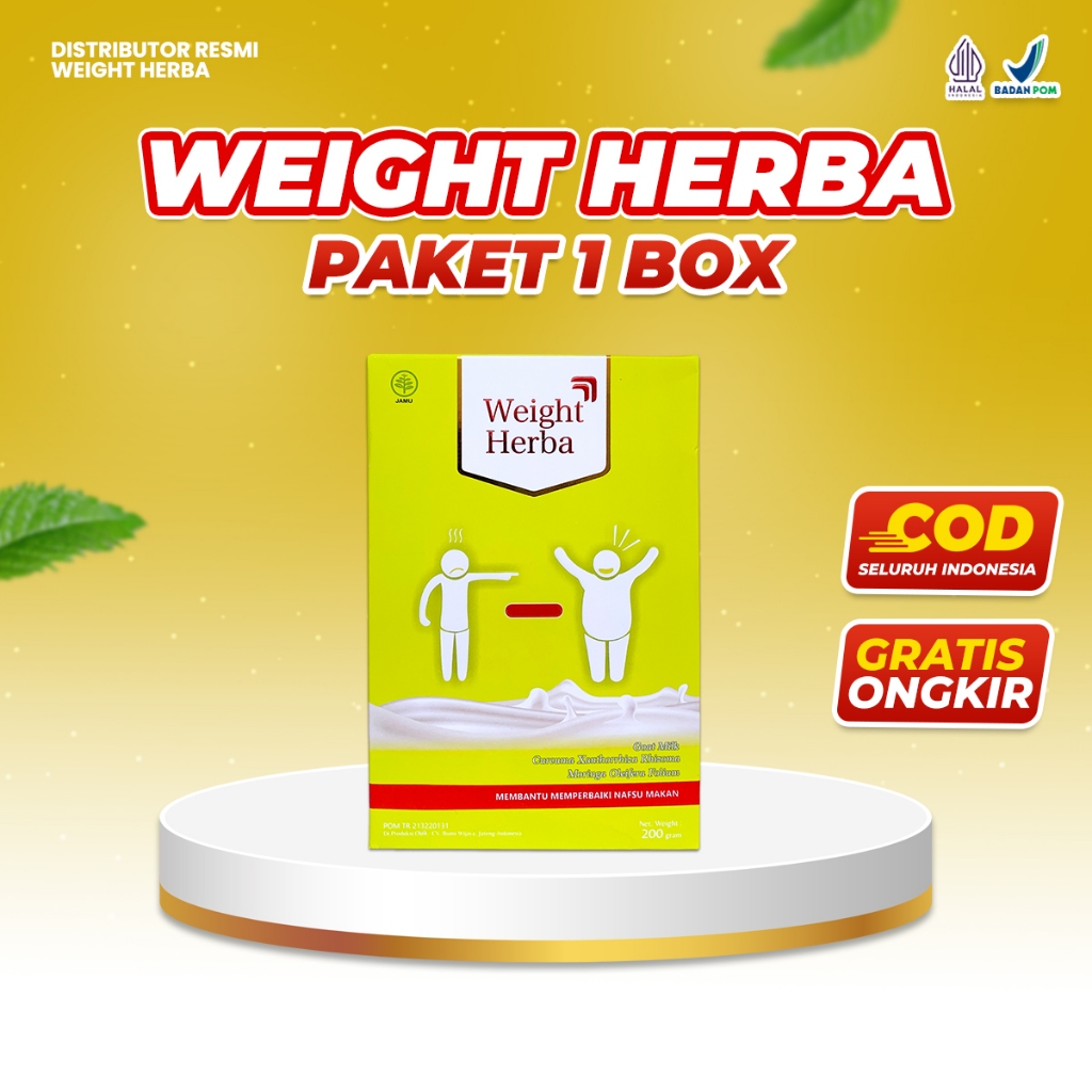 

Weight Herba Susu Penggemuk dan Penambah Berat Badan Signifikan Peningkat Nafsu Makan