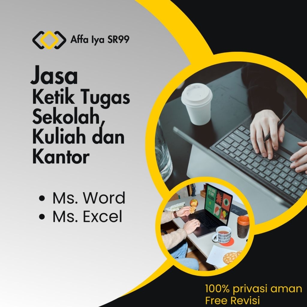 

Ketik Tugas Sekolah, Kuliah dan Kantor