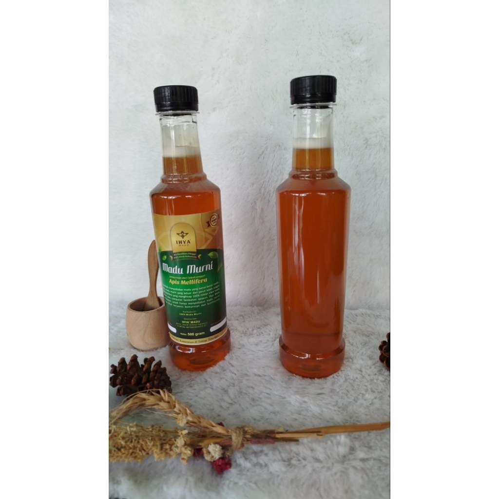 

Madu Murni bersanad nektar bunga Randu | 500 gram |