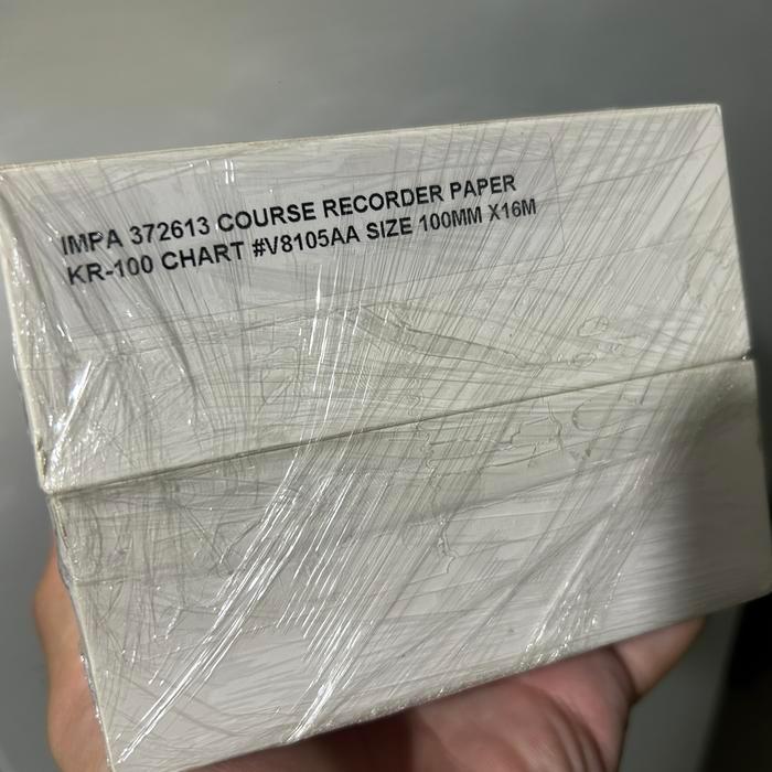 

IMPA 372613 KERTAS COURSE RECORDER YOKOGAWA KR-100 V8105AA MARINE