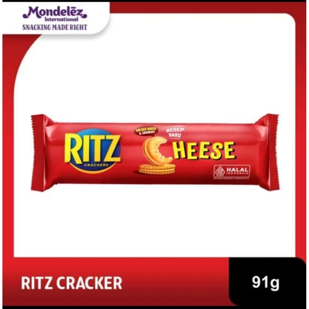 

RITZ CHEESE CRACKER 91 GRAM