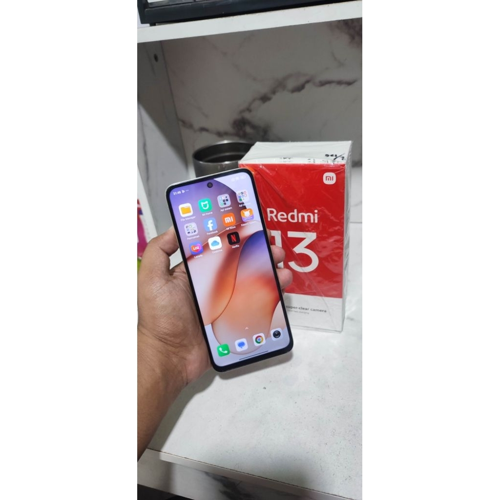 REDMI 13 8/128 BEKAS SECOND