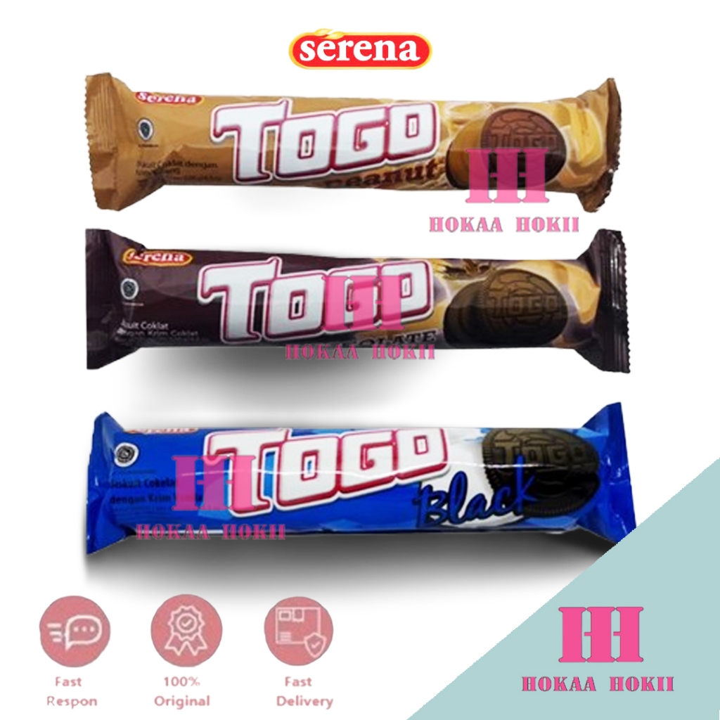 

Serena Togo Biskuit Rasa Chocolate - Vanila - Kacang 128 gr