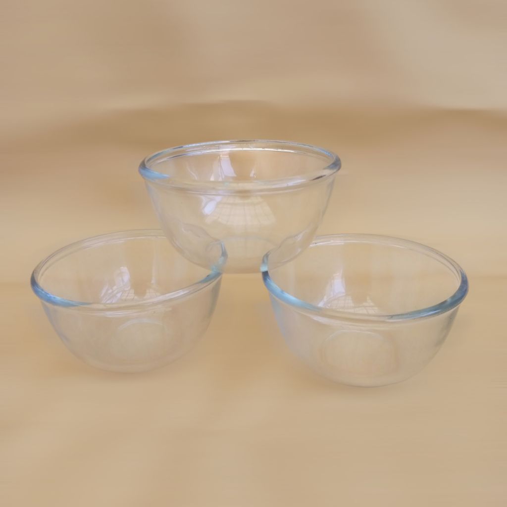 Mangkok Kaca Kecil BIB-4 B [ 6 Pcs ] Mangkok Sambel/Mangkok Souvenir/ Mangkok Kuah