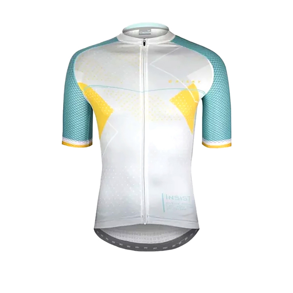 Jersey Sepeda BAISKY Mens Short Jersey Persist Grey