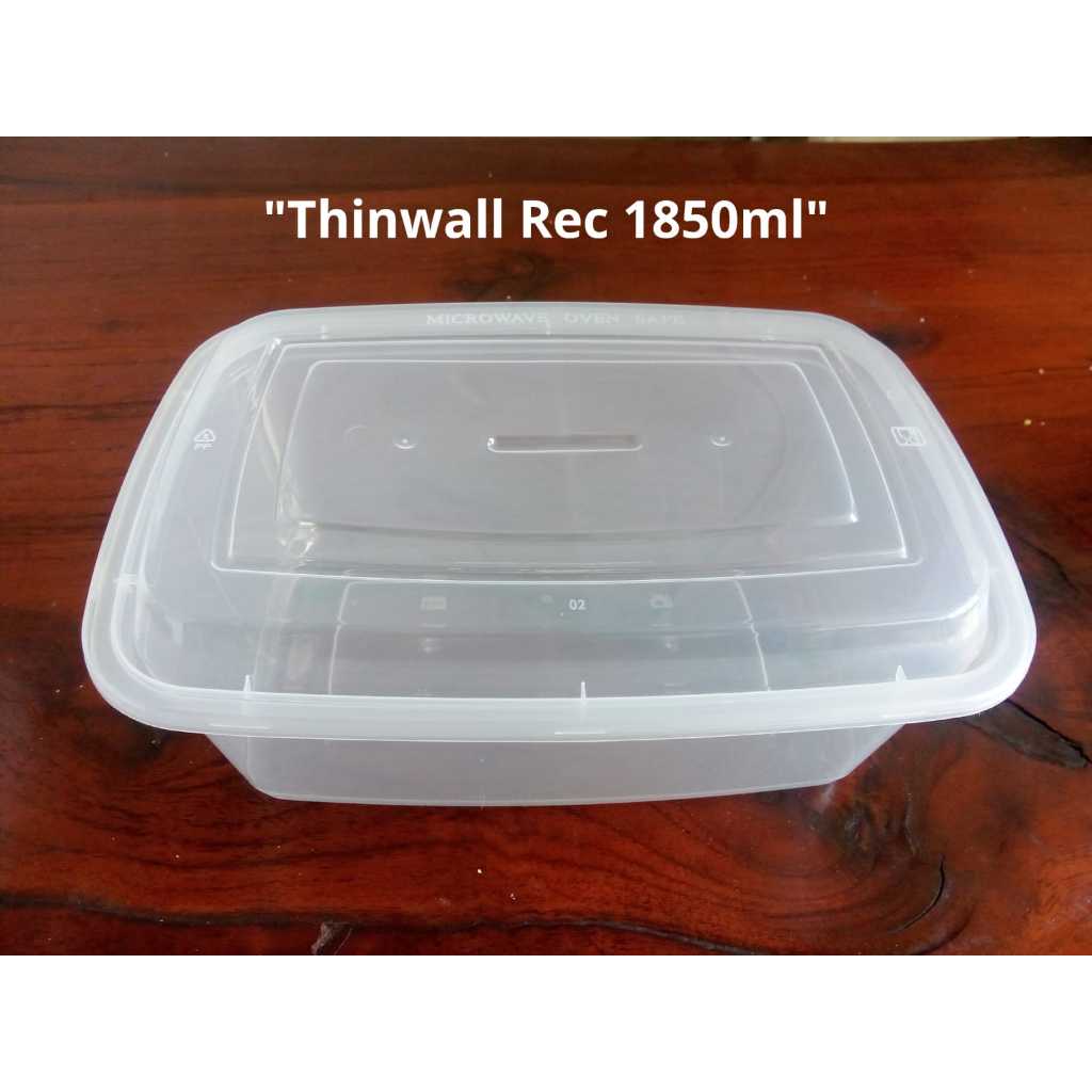THINWALL DM RECT 1850 ML
