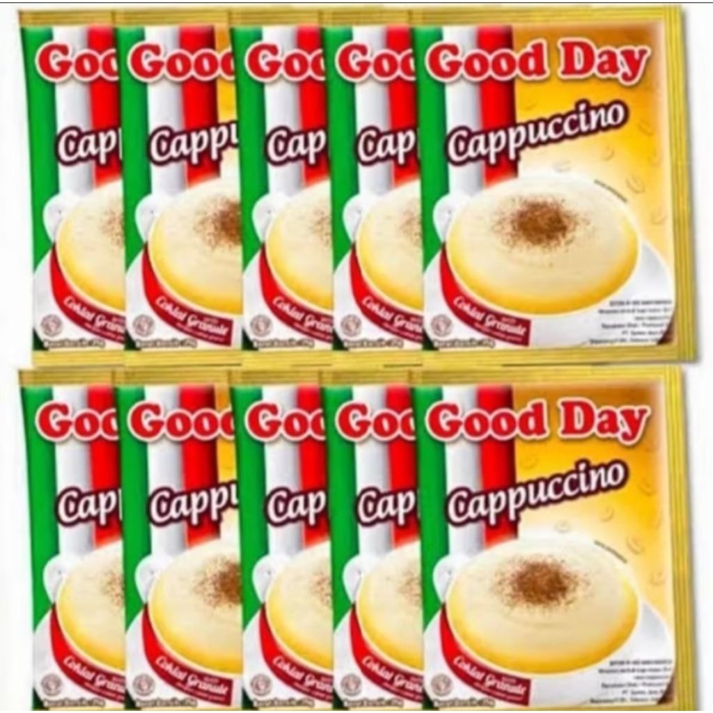 

Good Day Cappuccino isi 10 Sachet