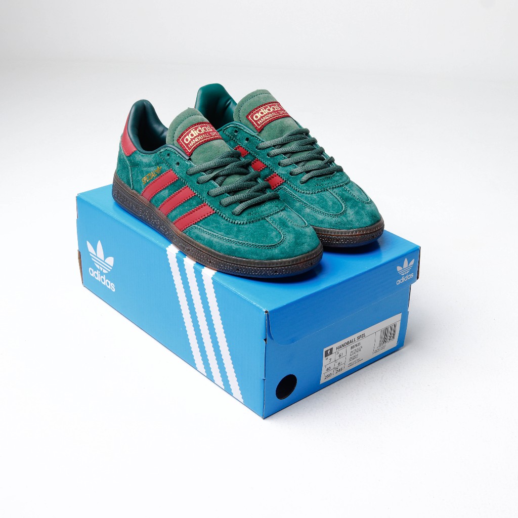 Adidas Spezial Handball Green Burgundy
