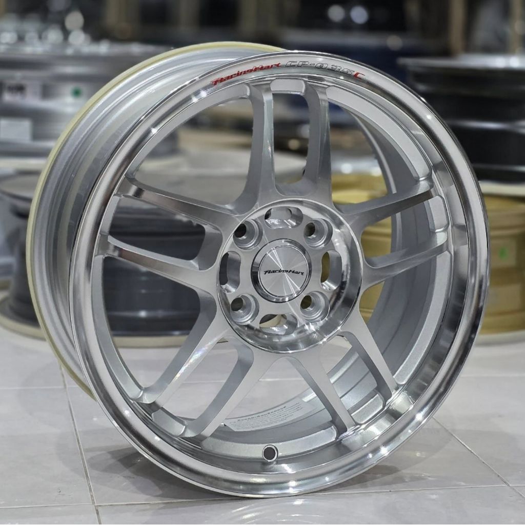 velg racing RACING HART CP035 R15 LEBAR 6,5 ET 42 velg mobil ring 15 untuk velg racing r15 mobil bri