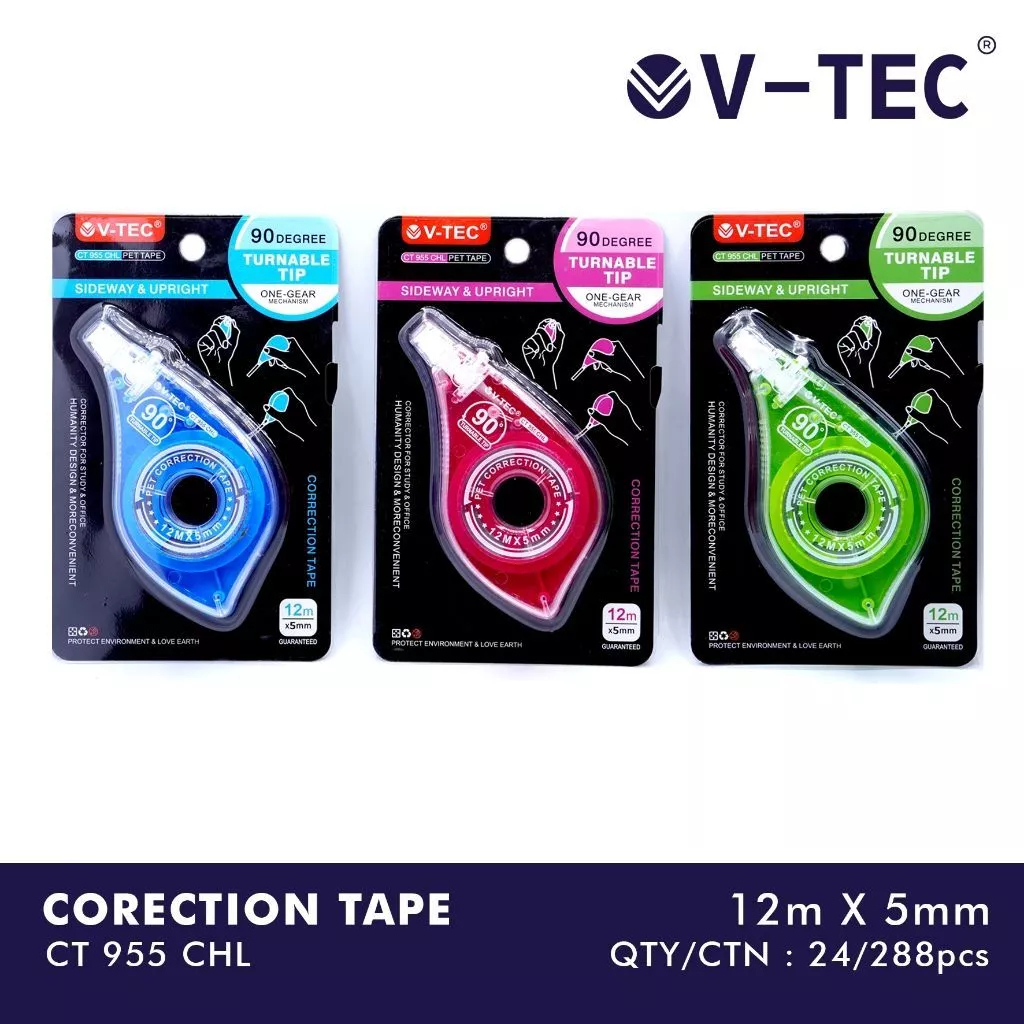 

V-TEC Correction Tape Type CT-955 CHL