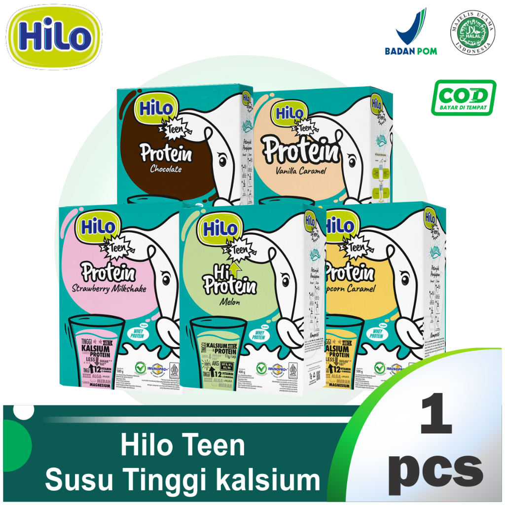 

HiLo Teen 500 gram - Susu Tinggi Kalsium Rendah Lemak