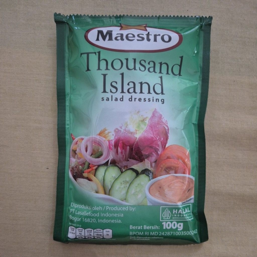 

Thousand Island Salad Dressing Maestro 100gr