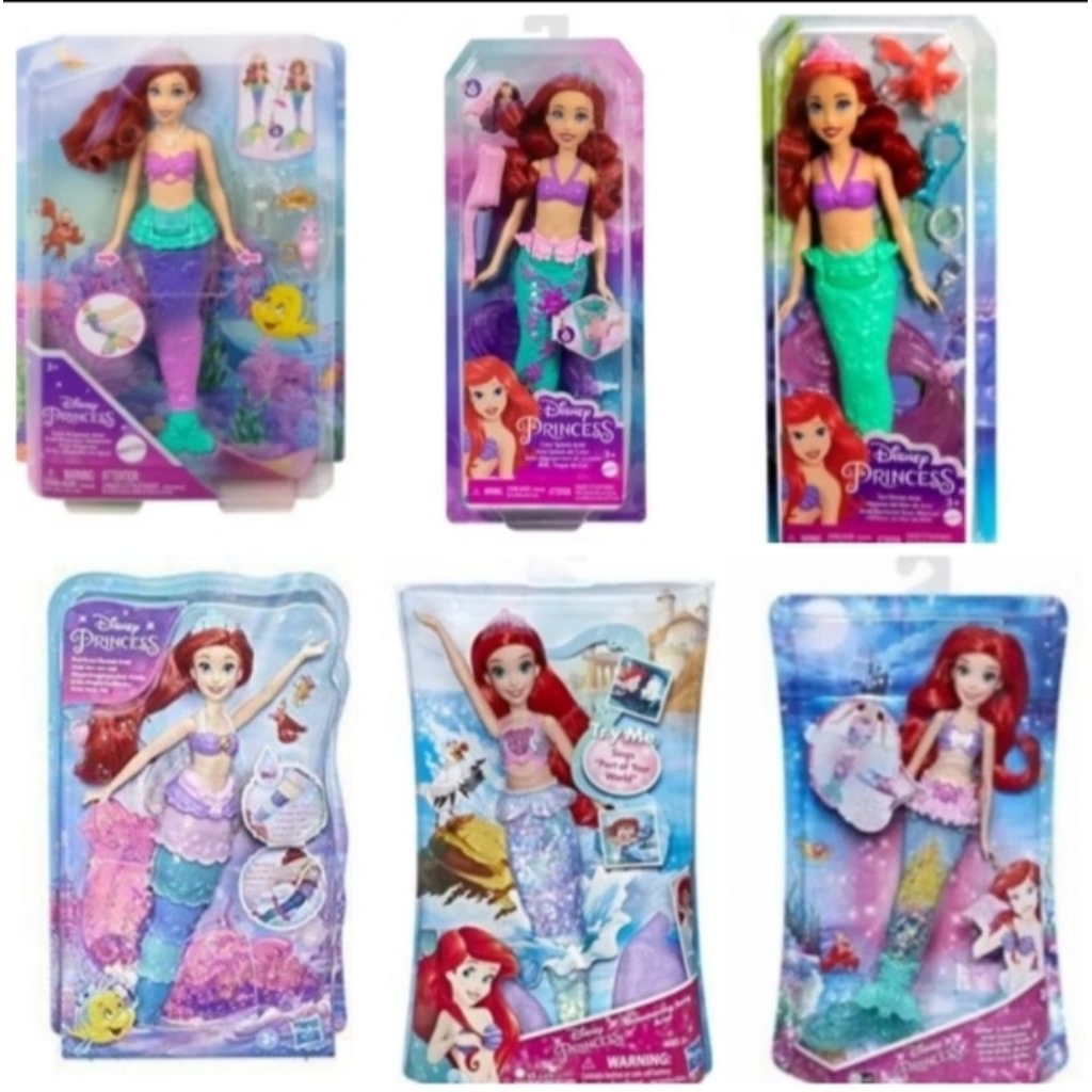 Disney princess doll the little mermaid  / boneka princess Ariel