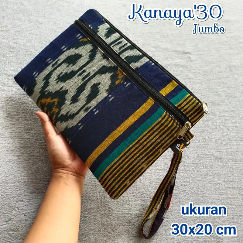 souvenir dompet kanaya 30 cluth tenun etnik