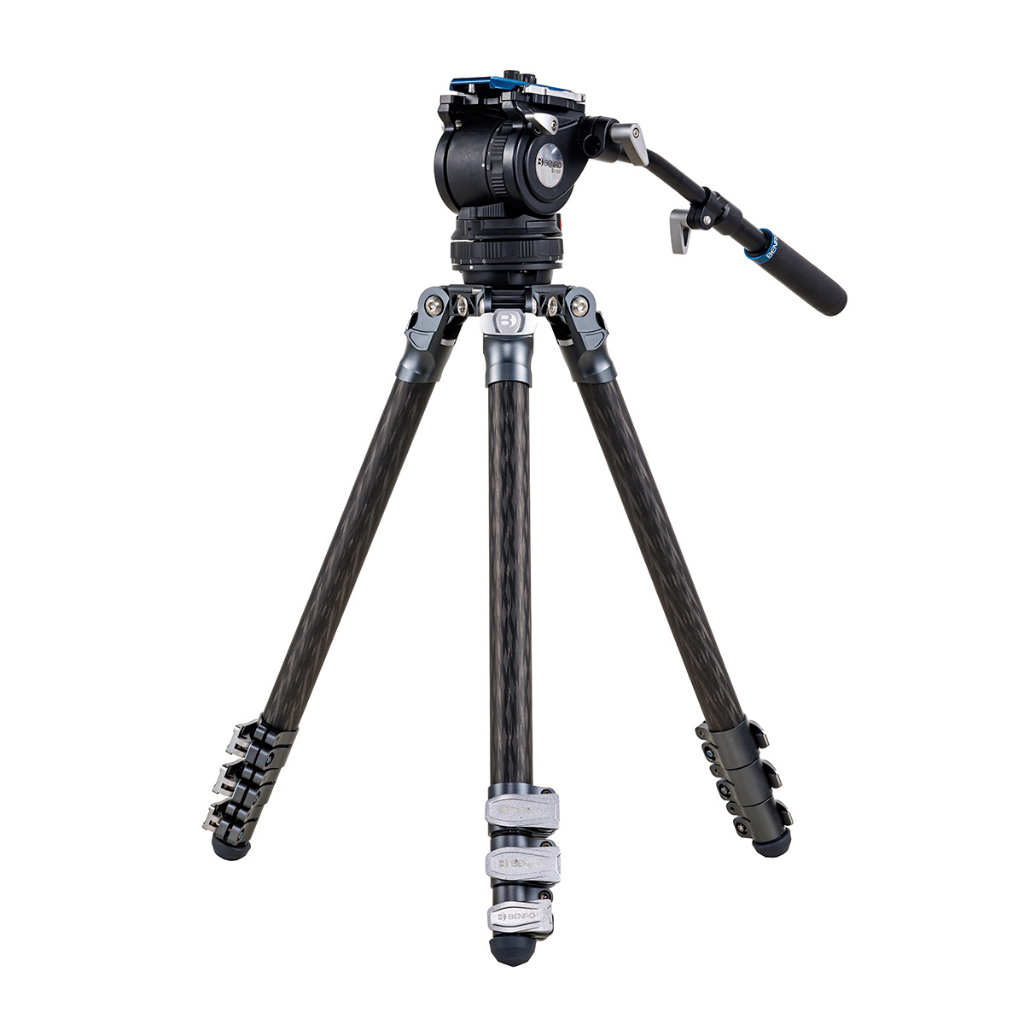 Tripod Kamera Benro Mammoth TMTH34CFBV6HPLUS Carbon Fiber Flip Lock Tripod + BV6HPLUS Head