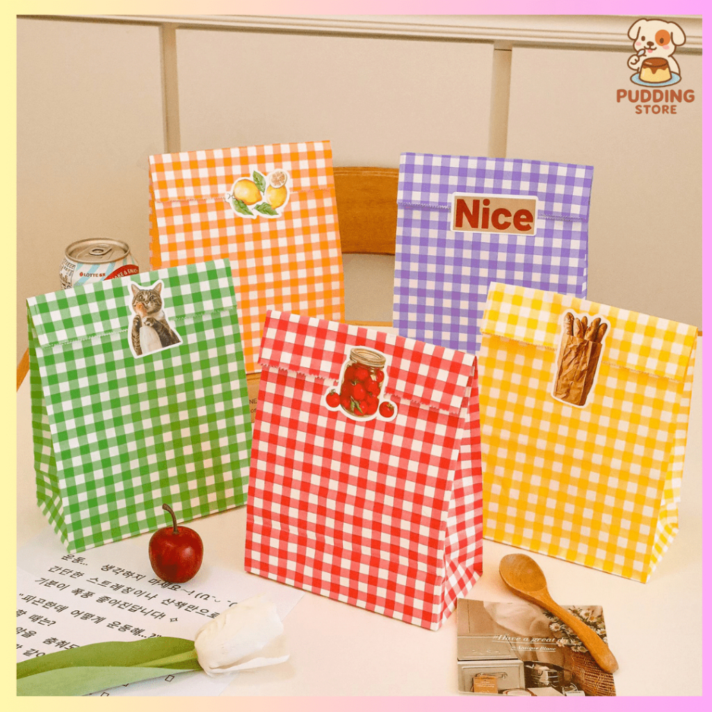 

Korean Paper Bag Kado Gift Bag Pembungkus Kue Kering Kemasan
