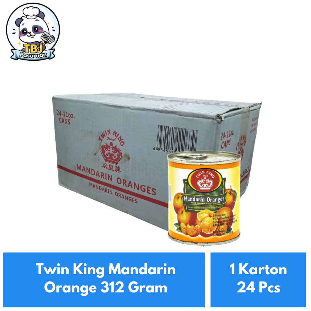 

Twin King Mandarin Orange 312 Gram Kemasan 1 Karton Isi 24 Pcs
